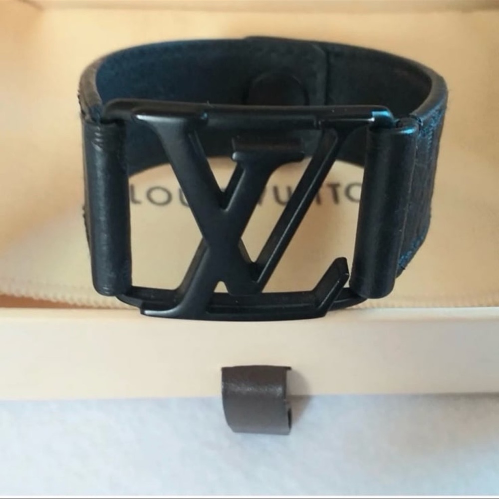 Louis Vuitton Black Bracelet